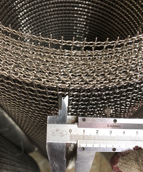 Lưới inox đan 12x12mm