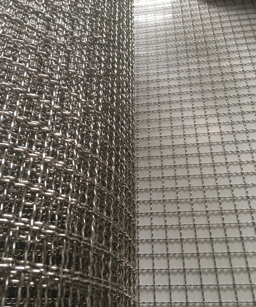 Lưới inox đan ô 2cm 304 TLG Thăng Long khổ 1m